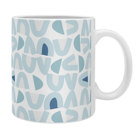 Mirimo Bowy Blue Pattern Coffee Mug