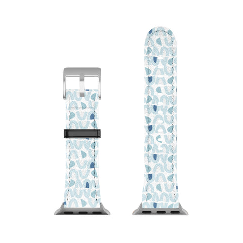 Mirimo Bowy Blue Pattern Apple Watch Band