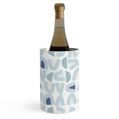 Mirimo Bowy Blue Pattern Wine Chiller