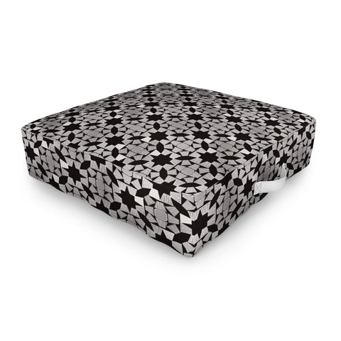 Mirimo Burundi Black Outdoor Floor Cushion