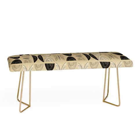 Mirimo Butterflies Abstract Beige Bench