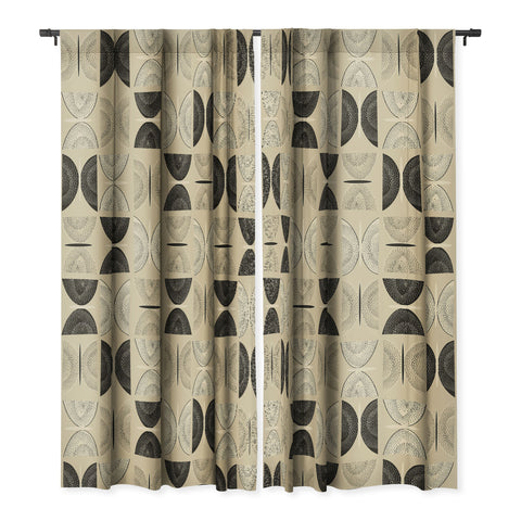 Mirimo Butterflies Abstract Beige Blackout Non Repeat