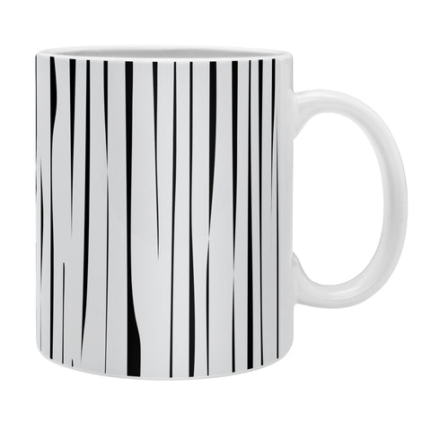 Mirimo Cascade Black on Grey Coffee Mug