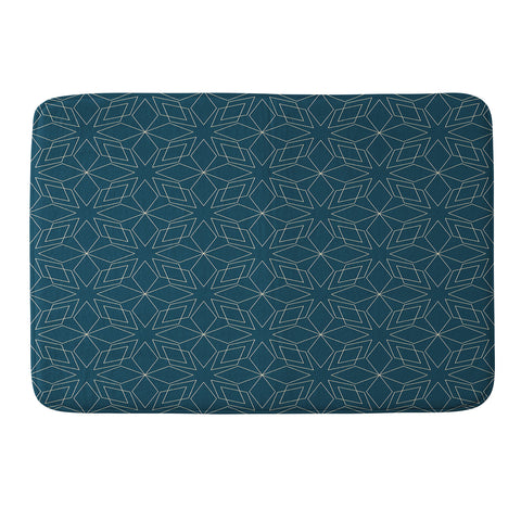 Mirimo Celebration Classic Blue Memory Foam Bath Mat