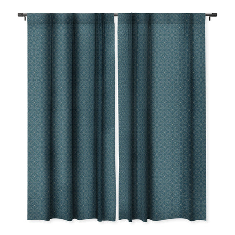 Mirimo Celebration Classic Blue Blackout Window Curtain
