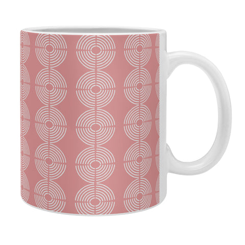 Mirimo Circles Rose Coffee Mug