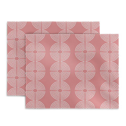 Mirimo Circles Rose Placemat