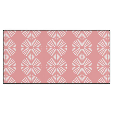 Mirimo Circles Rose Desk Mat