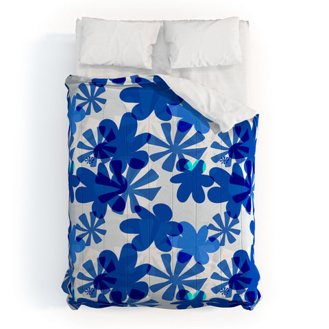 Mirimo Cobalt Blooms Comforter