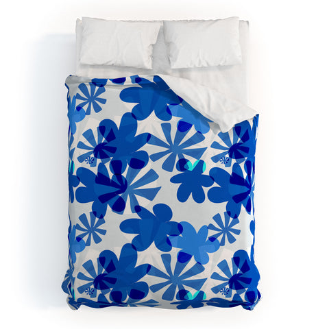 Mirimo Cobalt Blooms Duvet Cover