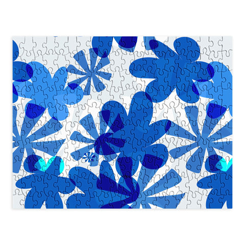 Mirimo Cobalt Blooms Puzzle