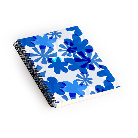 Mirimo Cobalt Blooms Spiral Notebook