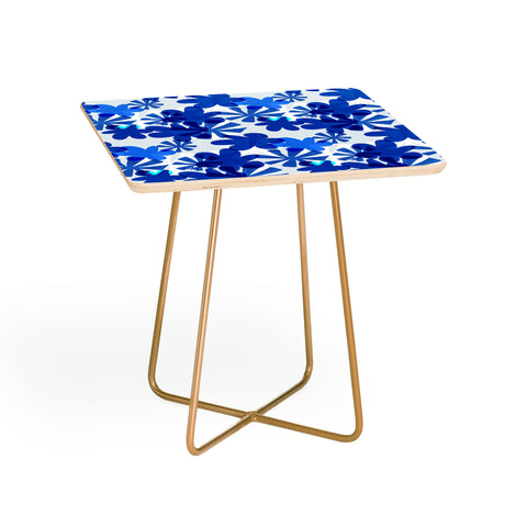Mirimo Cobalt Blooms Side Table