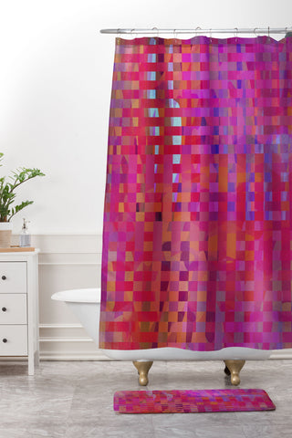 Mirimo Colorata Shower Curtain And Mat