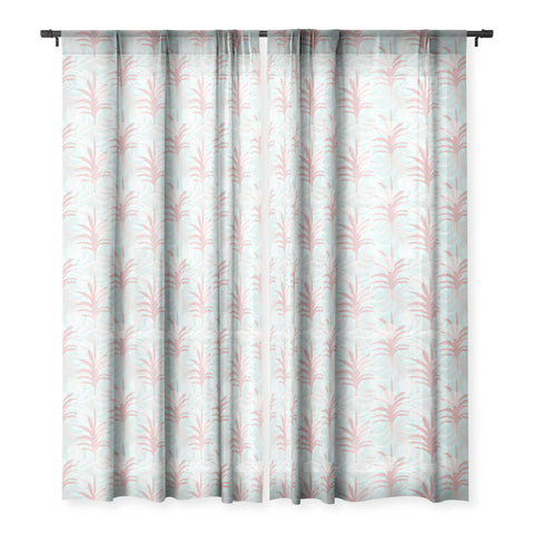 Mirimo Coral Forest Sheer Window Curtain