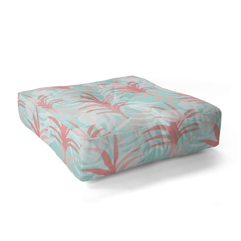 Mirimo Coral Forest Floor Pillow Square
