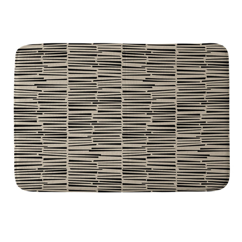 Mirimo Dacca Black Memory Foam Bath Mat