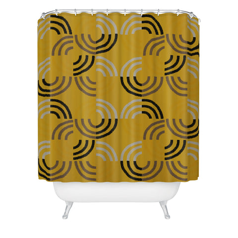 Mirimo Dance Curry Shower Curtain