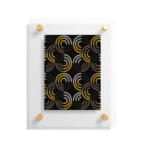 Mirimo Dance on Black Floating Acrylic Print