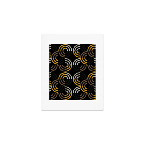 Mirimo Dance on Black Art Print