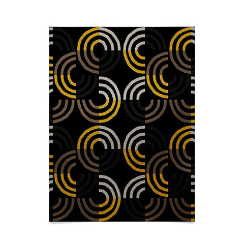 Mirimo Dance on Black Poster