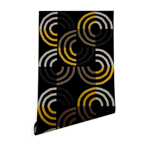 Mirimo Dance on Black Wallpaper