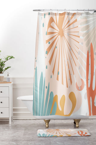 Mirimo Desertica Shower Curtain And Mat