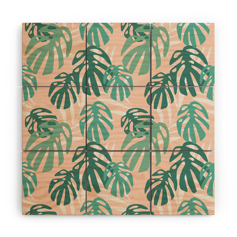 Mirimo Dream Tropical Wood Wall Mural