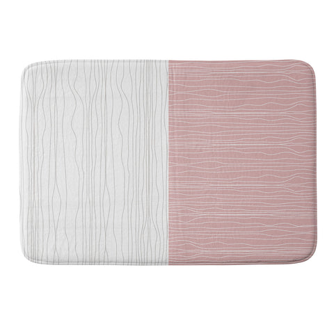 Mirimo Duette Rose Memory Foam Bath Mat