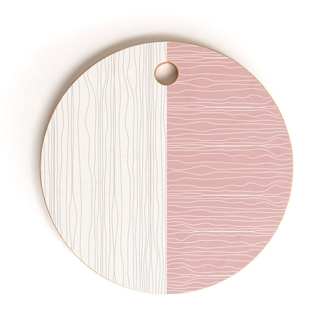 Mirimo Duette Rose Cutting Board Round