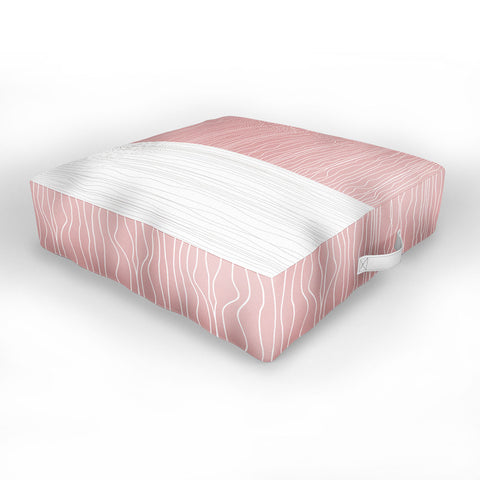 Mirimo Duette Rose Outdoor Floor Cushion