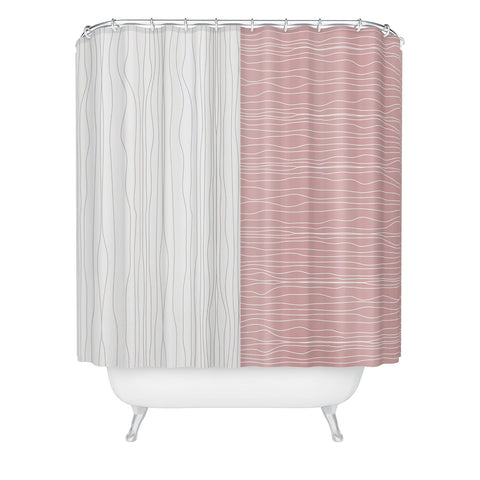 Mirimo Duette Rose Shower Curtain