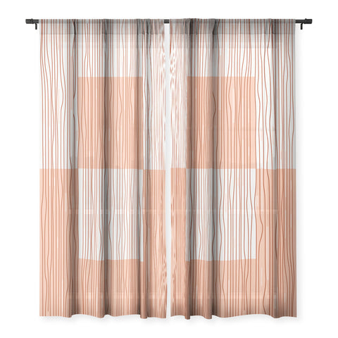 Mirimo Earthy Lines Sheer Non Repeat