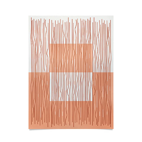 Mirimo Earthy Lines Poster