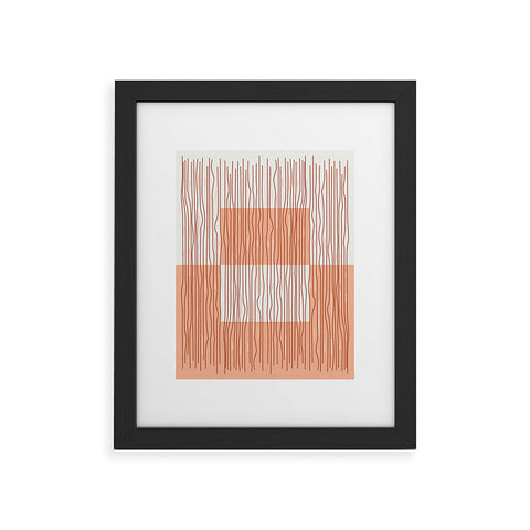 Mirimo Earthy Lines Framed Art Print