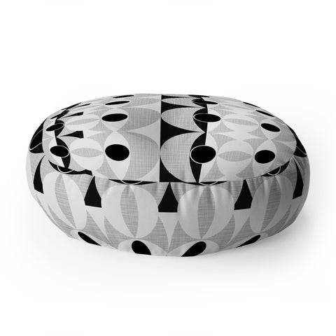 Mirimo Eclettica Grey Floor Pillow Round
