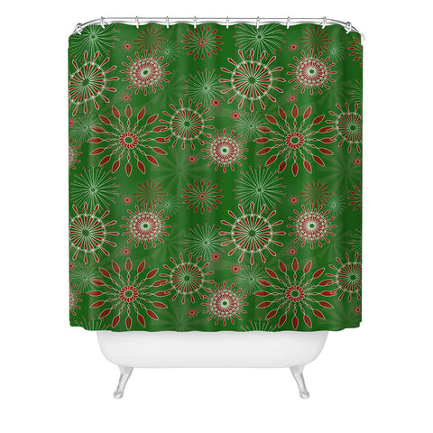 Mirimo Festivity Green Shower Curtain