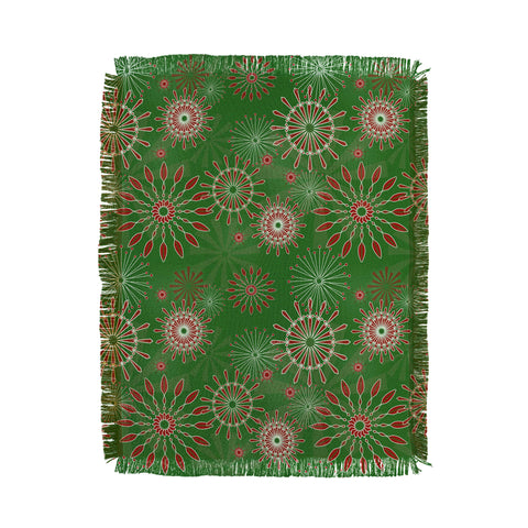 Mirimo Festivity Green Throw Blanket