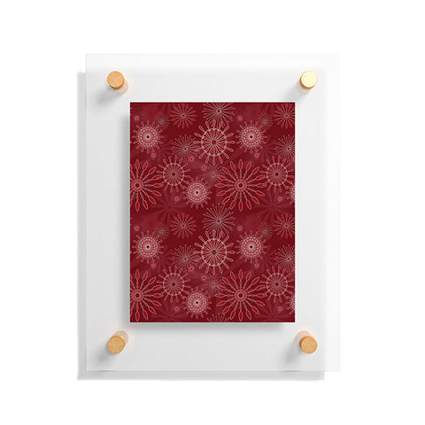 Mirimo Festivity Red Floating Acrylic Print