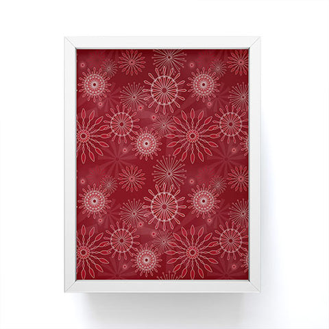 Mirimo Festivity Red Framed Mini Art Print