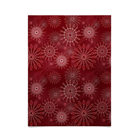 Mirimo Festivity Red Poster