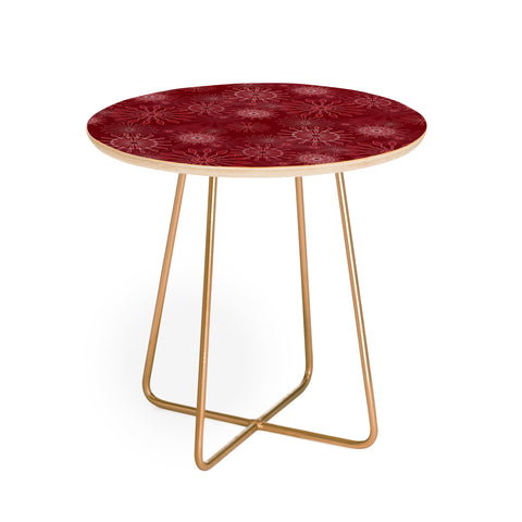 Mirimo Festivity Red Round Side Table
