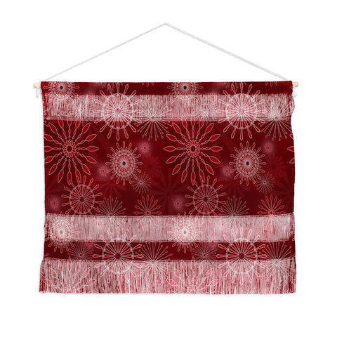 Mirimo Festivity Red Wall Hanging Landscape