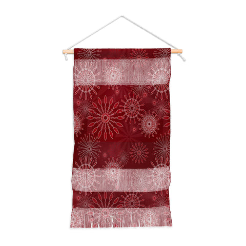 Mirimo Festivity Red Wall Hanging Portrait