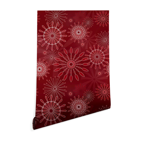 Mirimo Festivity Red Wallpaper