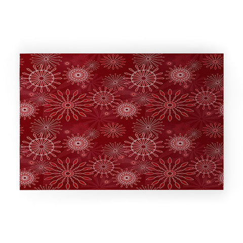 Mirimo Festivity Red Welcome Mat