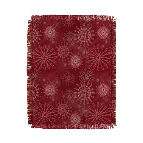 Mirimo Festivity Red Throw Blanket