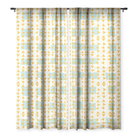 Mirimo Fez Turquoise Sheer Non Repeat