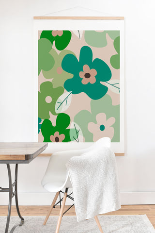 Mirimo FloraPop Spring Art Print And Hanger