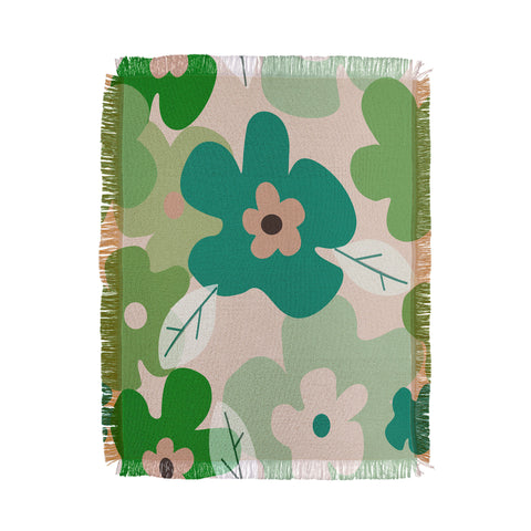 Mirimo FloraPop Spring Throw Blanket